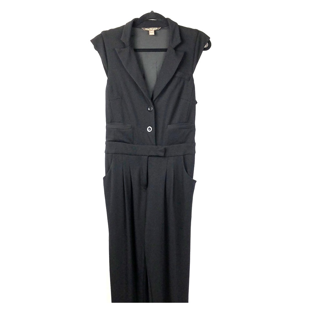 Charlie Jade Jumpsuit Women’s Size L Black